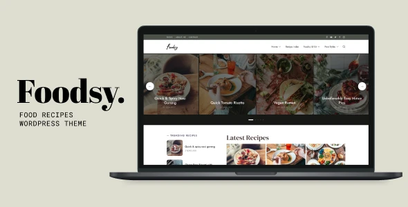 Foodsy – WordPress Food Blog Theme