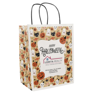 Halloween Scatter Design 3 Handle Shopper