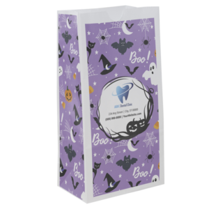 Halloween Scatter Design 1 SOS Paper Bag