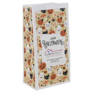 Halloween Scatter Design 3 SOS Paper Bag