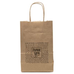 Pattern Pop Predesigned Natural Handle Shoppers