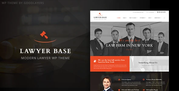 Lawyer Base – Law Firm & Attorney WordPress